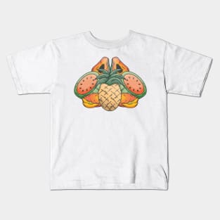 Tropical Fruit Party Kids T-Shirt